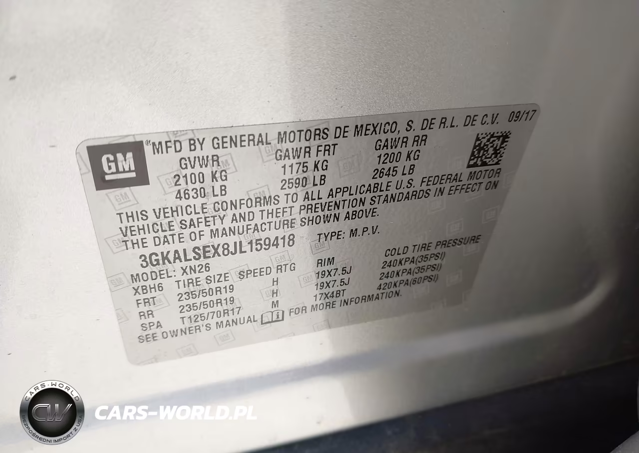 2018 GMC Terrain Denali VIN:3GKALSEX8JL159418 - 9
