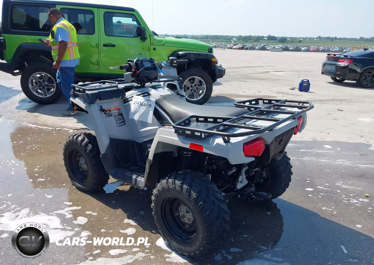 2018 Polaris Sportsman 450 H.o. Utility Edition VIN:4XASEG503JA252565 - 3