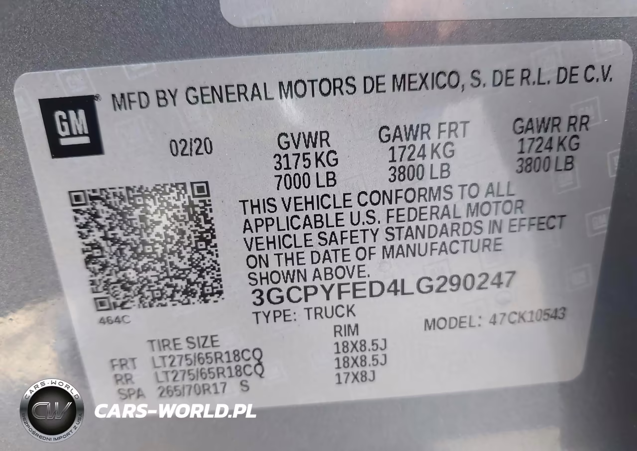 2020 Chevrolet Silverado 1500 4Wd Short Bed Lt Trail Boss VIN:3GCPYFED4LG290247 - 9