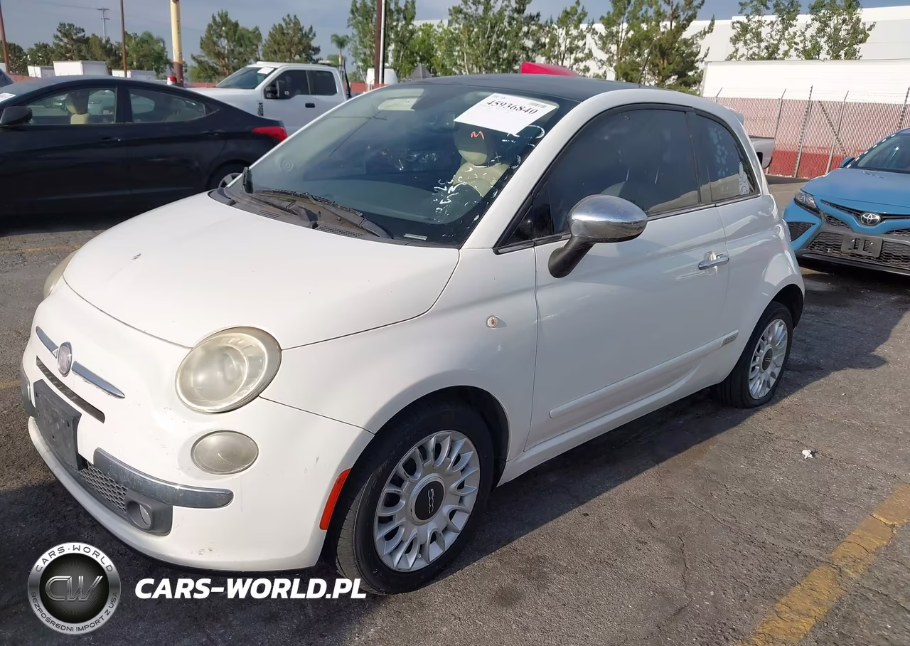 2013 Fiat 500 Lounge VIN:3C3CFFCR5DT515369 - 2