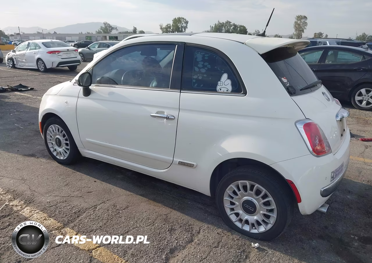 2013 Fiat 500 Lounge VIN:3C3CFFCR5DT515369 - 3