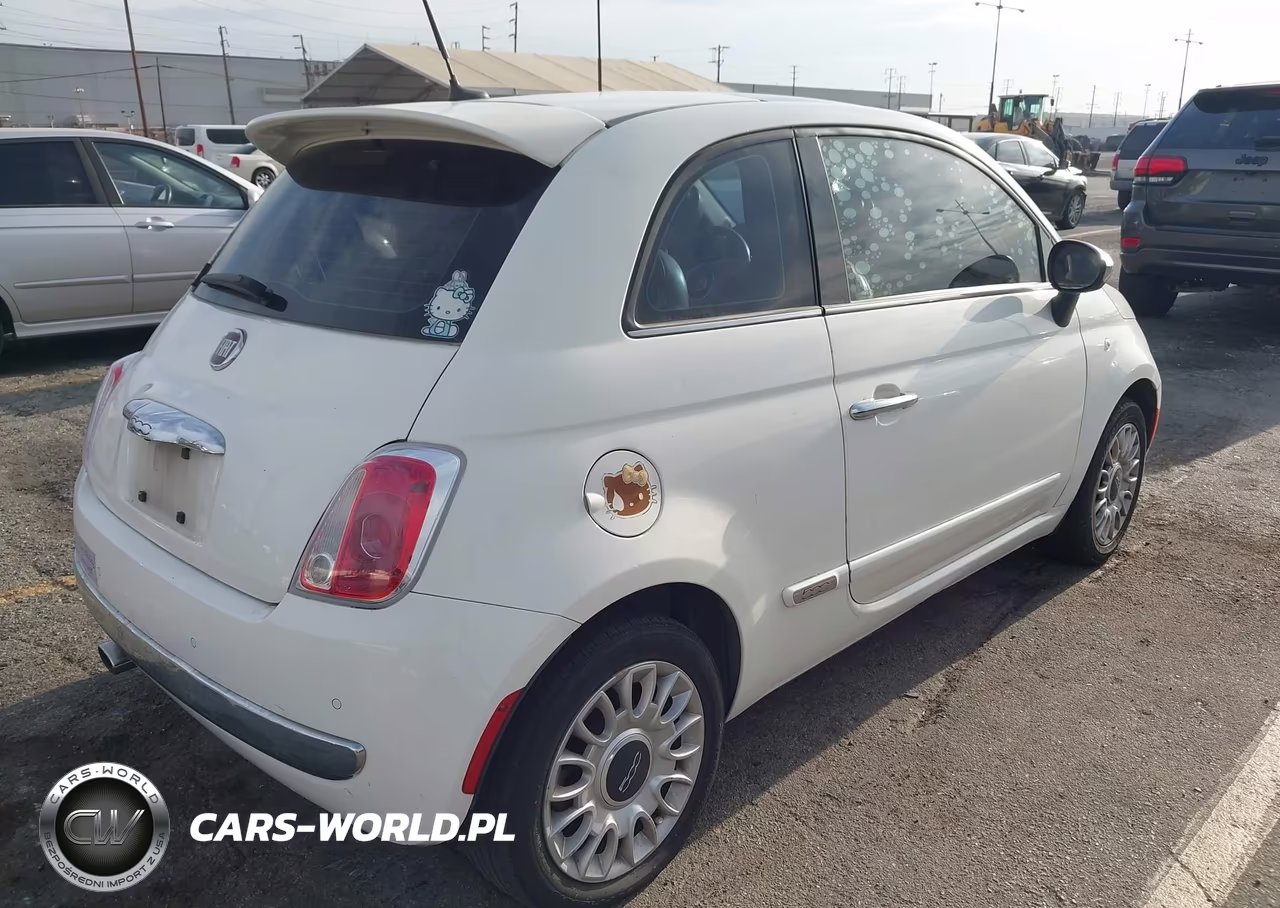 2013 Fiat 500 Lounge VIN:3C3CFFCR5DT515369 - 4