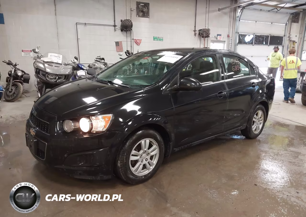 2015 Chevrolet Sonic Lt Manual VIN:1G1JD5SB6F4126734 - 2