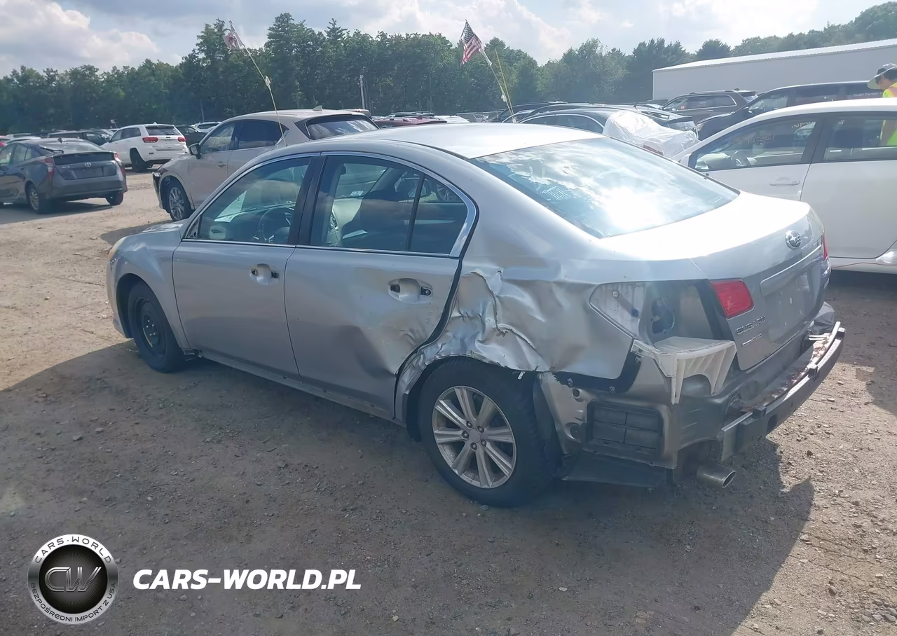 2012 Subaru Legacy 2.5I Premium VIN:4S3BMBC6XC3004438 - 3