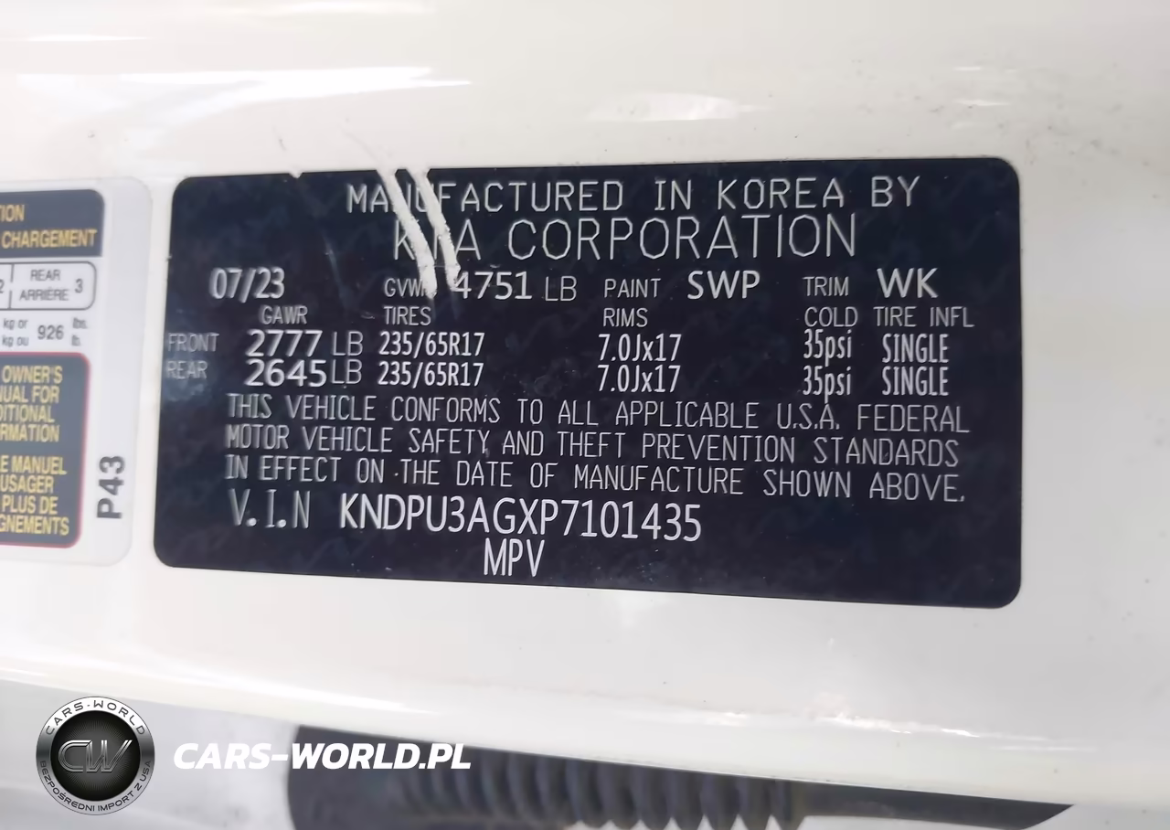 2023 Kia Sportage Hybrid Lx VIN:KNDPU3AGXP7101435 - 9