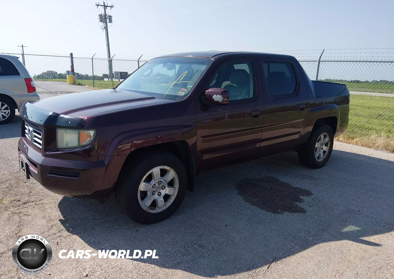 2008 Honda Ridgeline Rtl VIN:2HJYK16528H540376 - 2