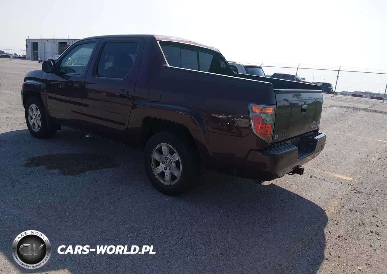 2008 Honda Ridgeline Rtl VIN:2HJYK16528H540376 - 3