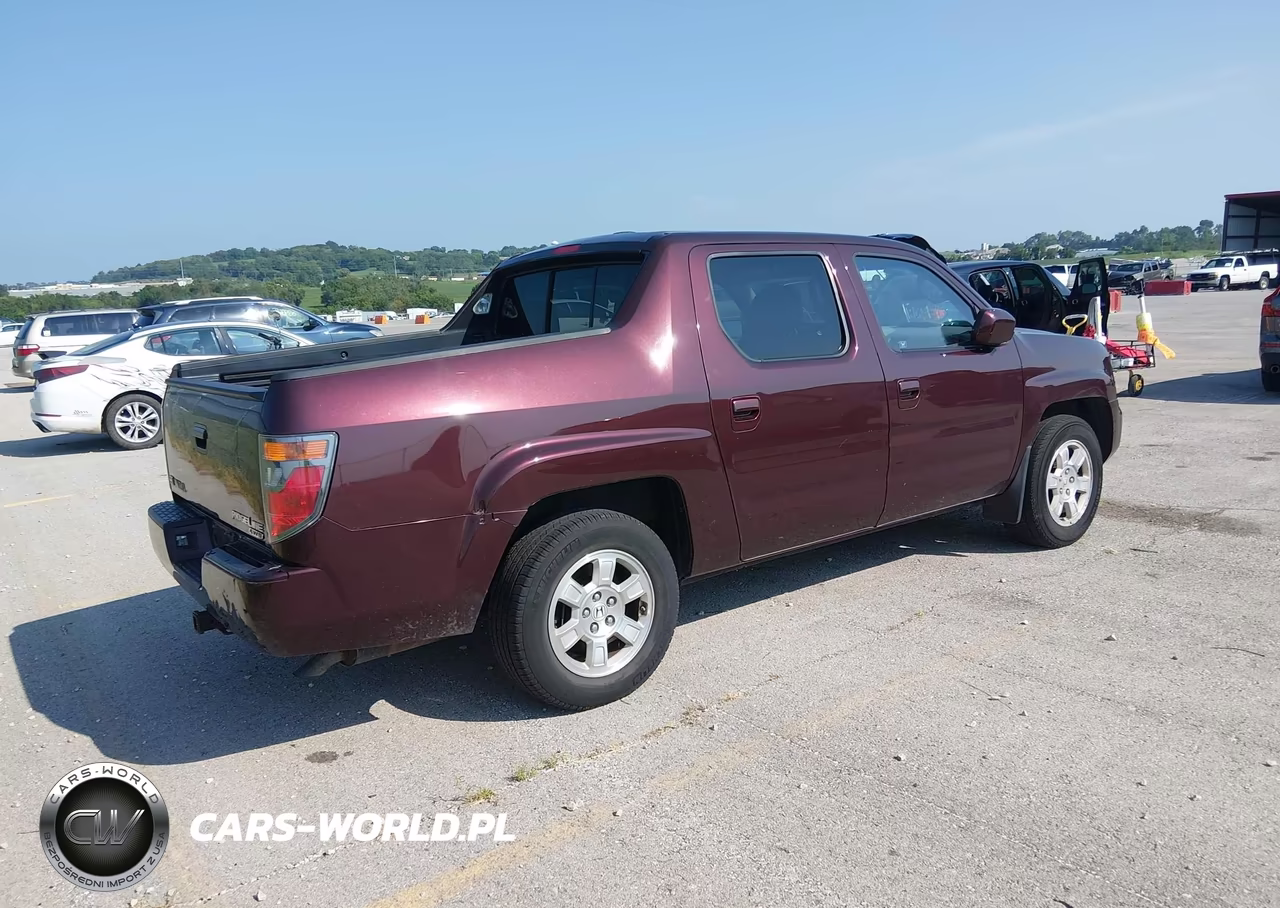 2008 Honda Ridgeline Rtl VIN:2HJYK16528H540376 - 4