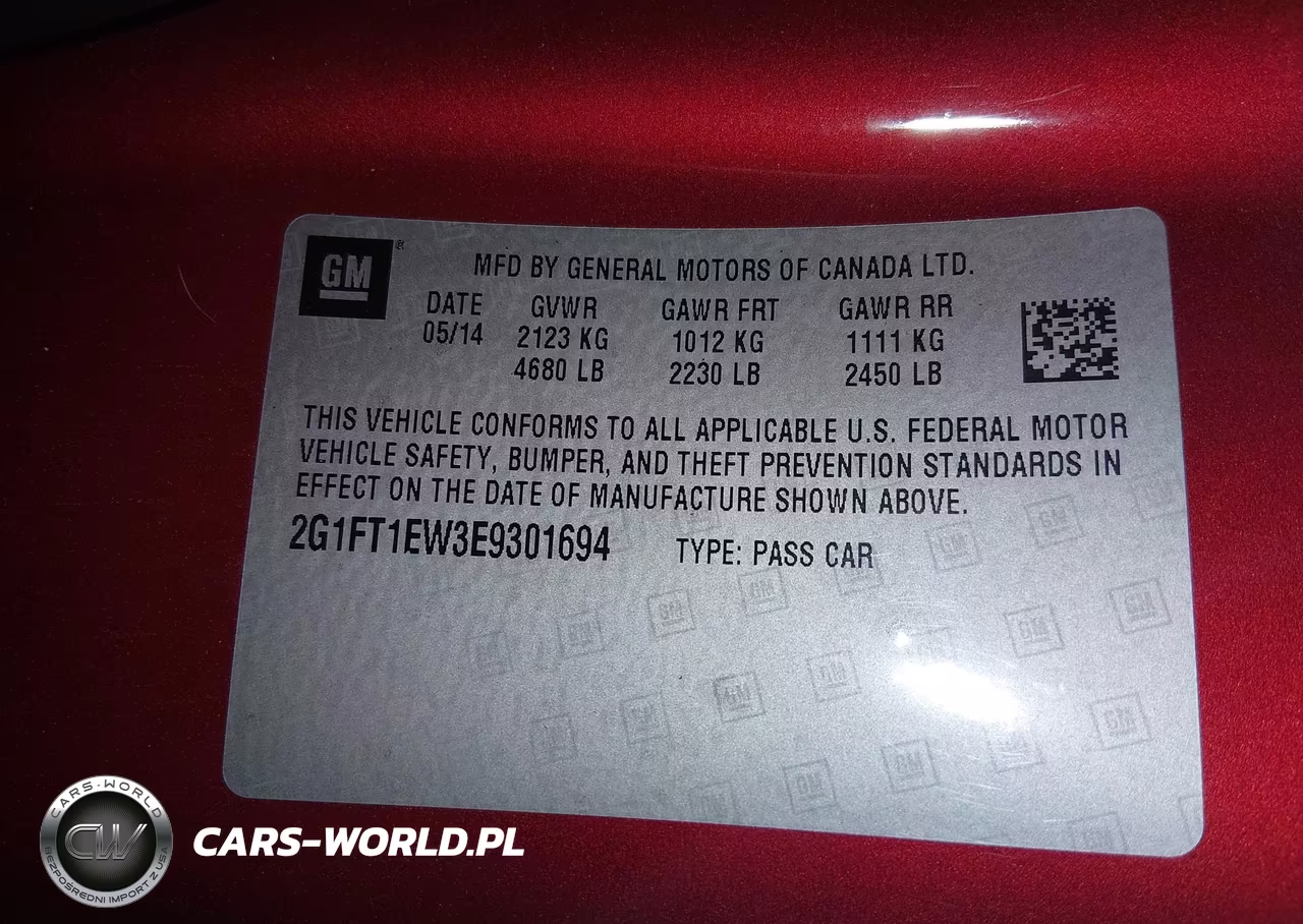 2014 Chevrolet Camaro 2Ss VIN:2G1FT1EW3E9301694 - 9