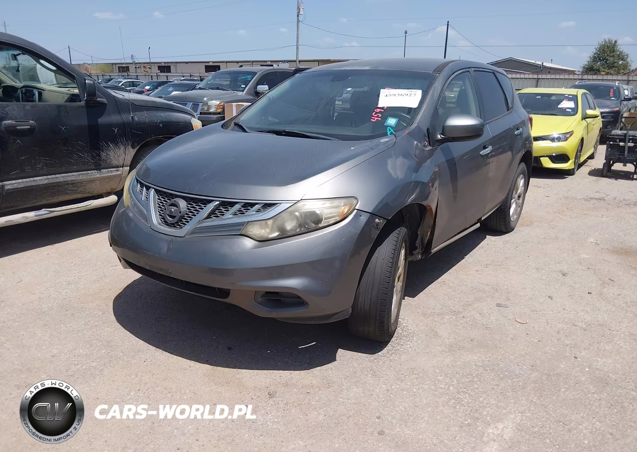 2014 Nissan Murano S VIN:JN8AZ1MU4EW401881 - 2