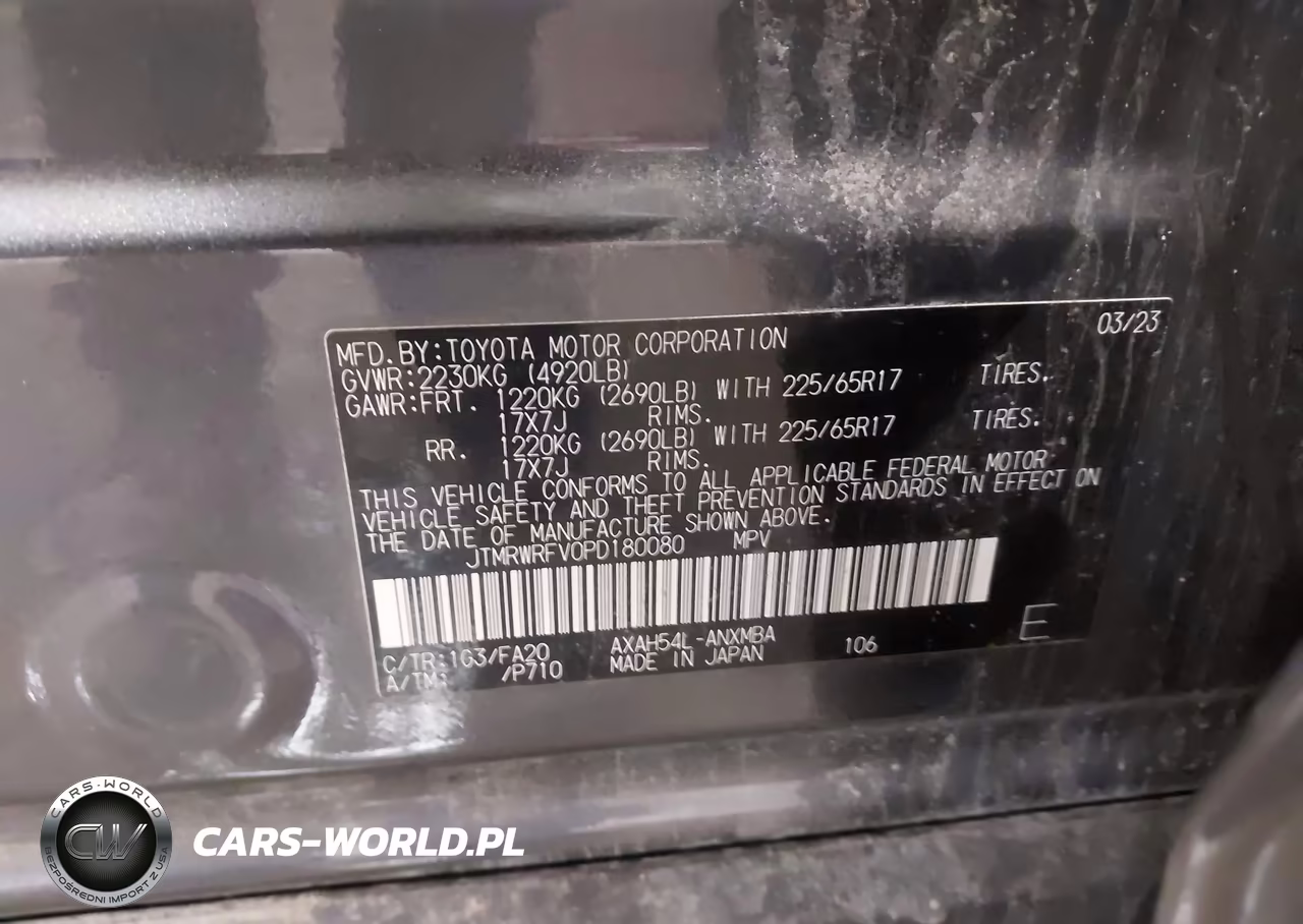 2023 Toyota Rav4 Hybrid Xle VIN:JTMRWRFV0PD180080 - 9