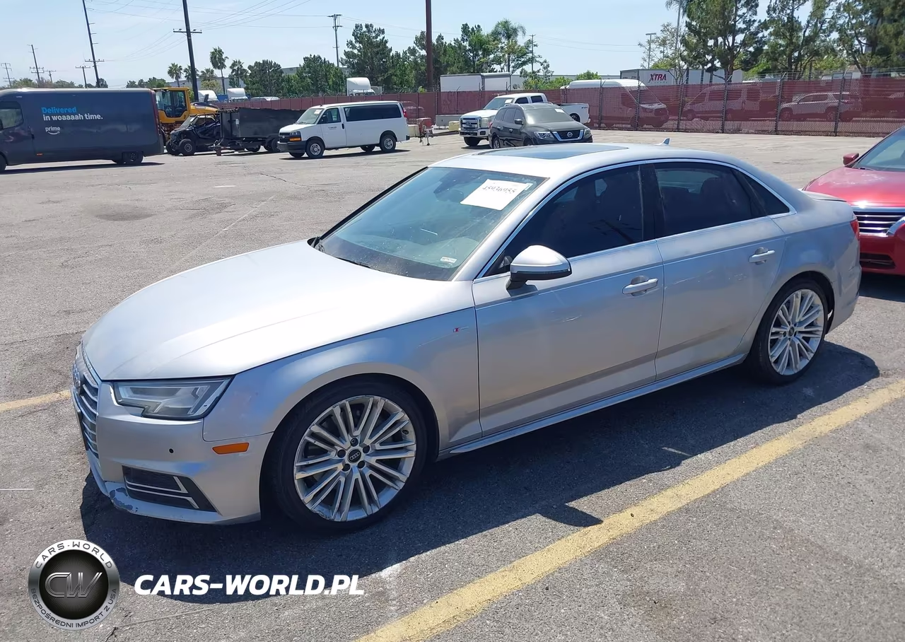 2017 Audi A4 Premium Plus VIN:WAUENAF46HN002242 - 2