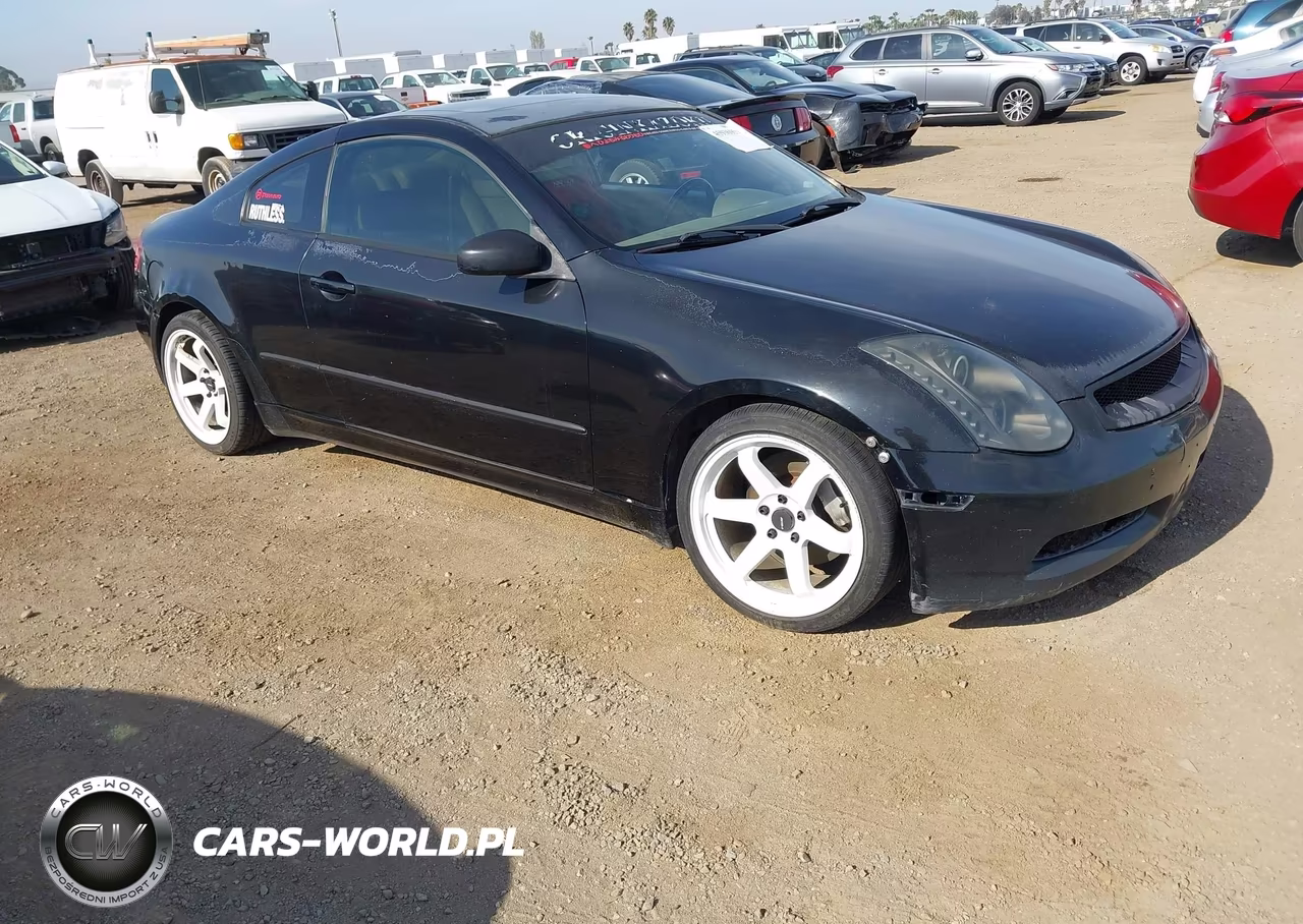 2003 Infiniti G35 Base W-6 Speed Manual