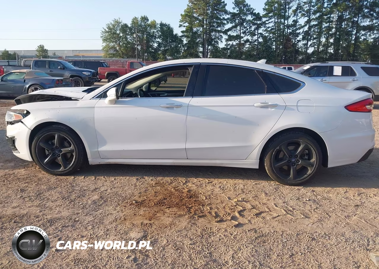 2019 Ford Fusion Sel VIN:3FA6P0CD7KR233581 - 14