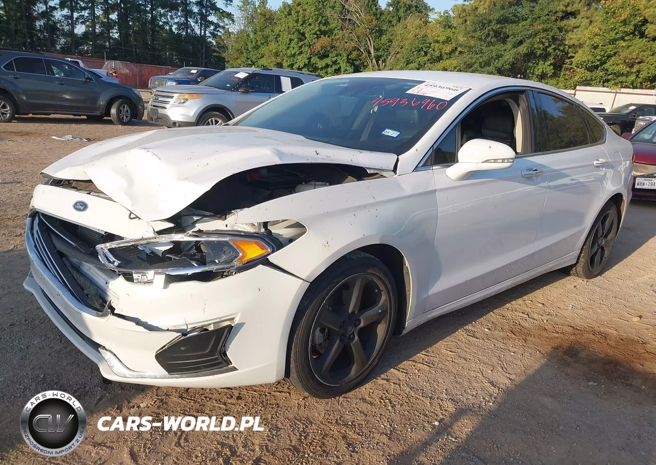 2019 Ford Fusion Sel VIN:3FA6P0CD7KR233581 - 2
