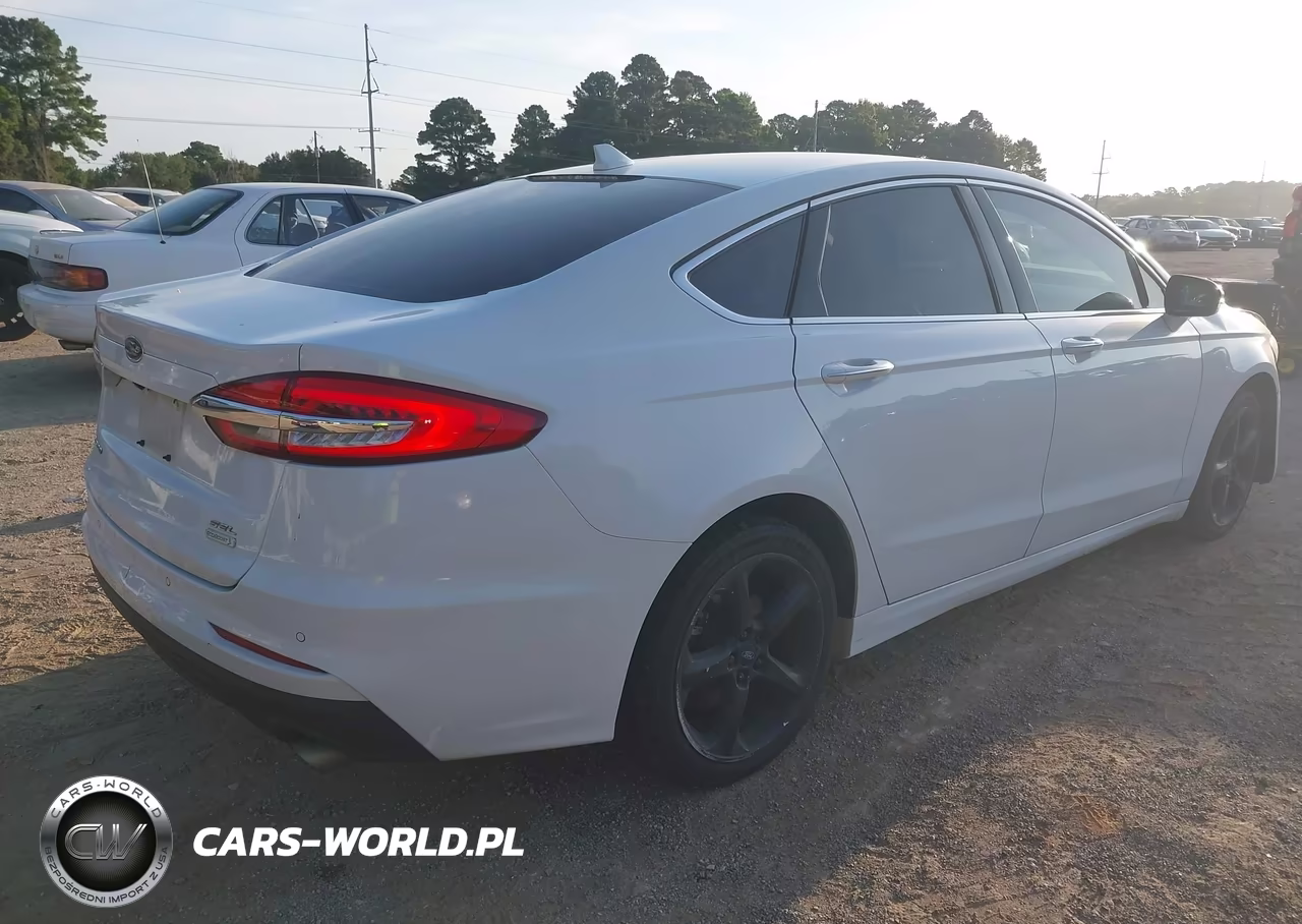 2019 Ford Fusion Sel VIN:3FA6P0CD7KR233581 - 4