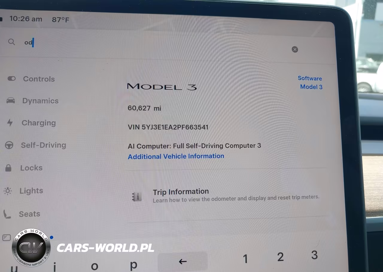 2023 Tesla Model 3 Rear-Wheel Drive VIN:5YJ3E1EA2PF663541 - 7