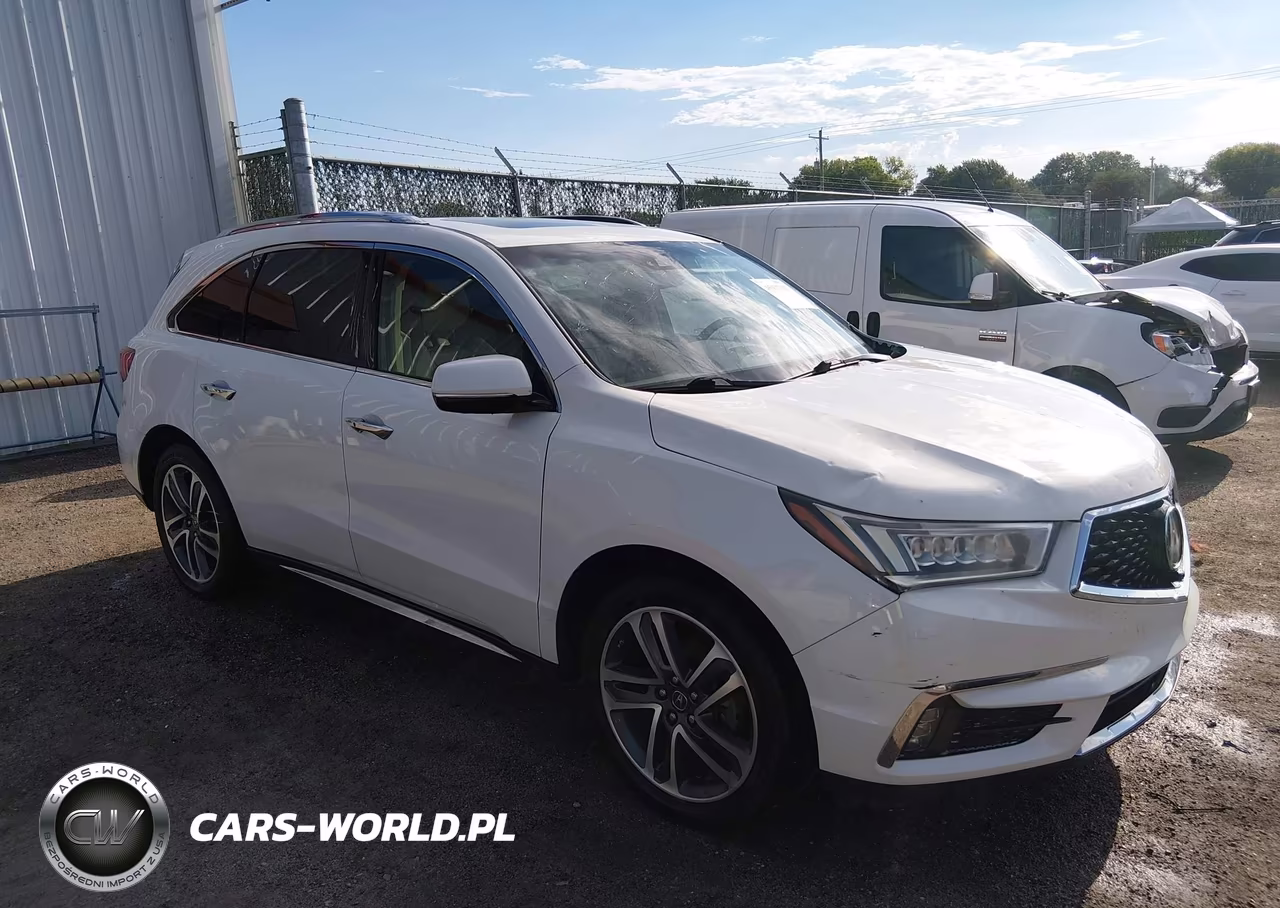 2017 Acura Mdx Advance Entertainment Pkgs VIN:5FRYD4H97HB039889 - 1