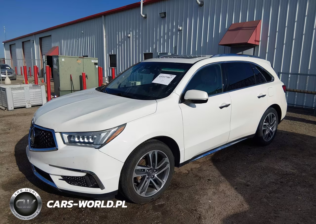2017 Acura Mdx Advance Entertainment Pkgs VIN:5FRYD4H97HB039889 - 2
