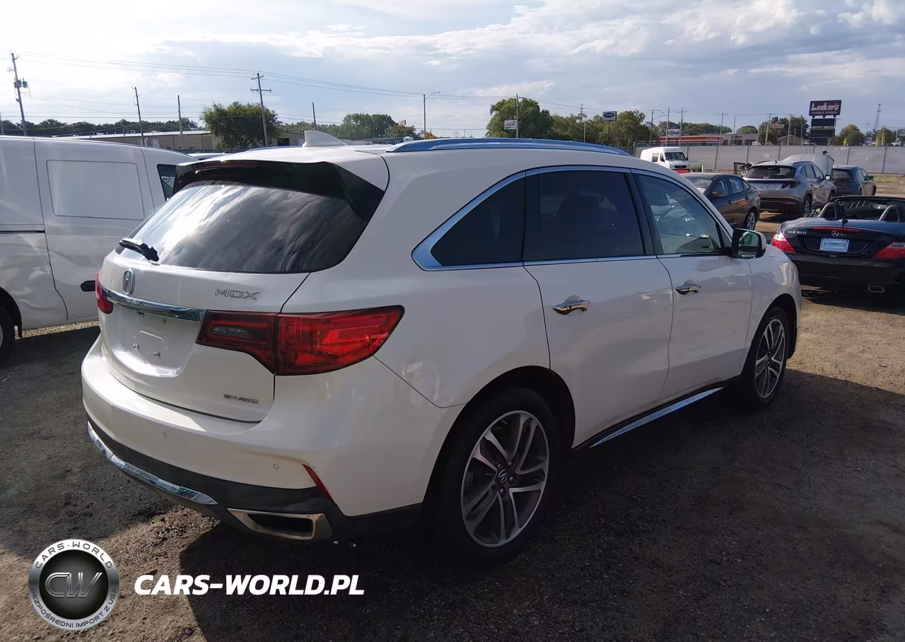 2017 Acura Mdx Advance Entertainment Pkgs VIN:5FRYD4H97HB039889 - 4