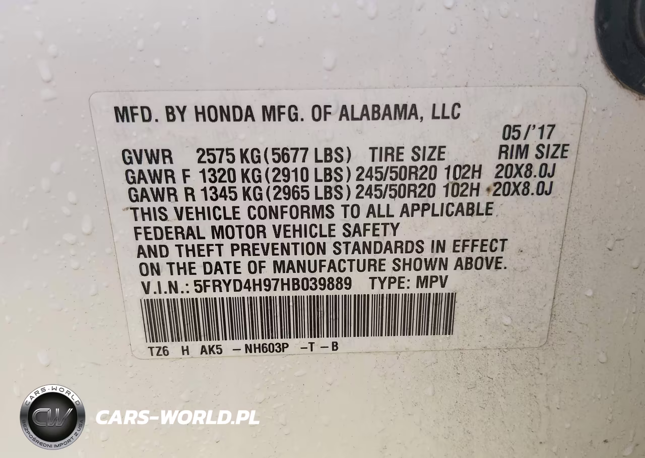 2017 Acura Mdx Advance Entertainment Pkgs VIN:5FRYD4H97HB039889 - 9