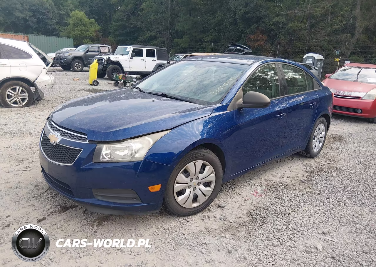 2013 Chevrolet Cruze Ls VIN:1G1PA5SH4D7102631 - 2