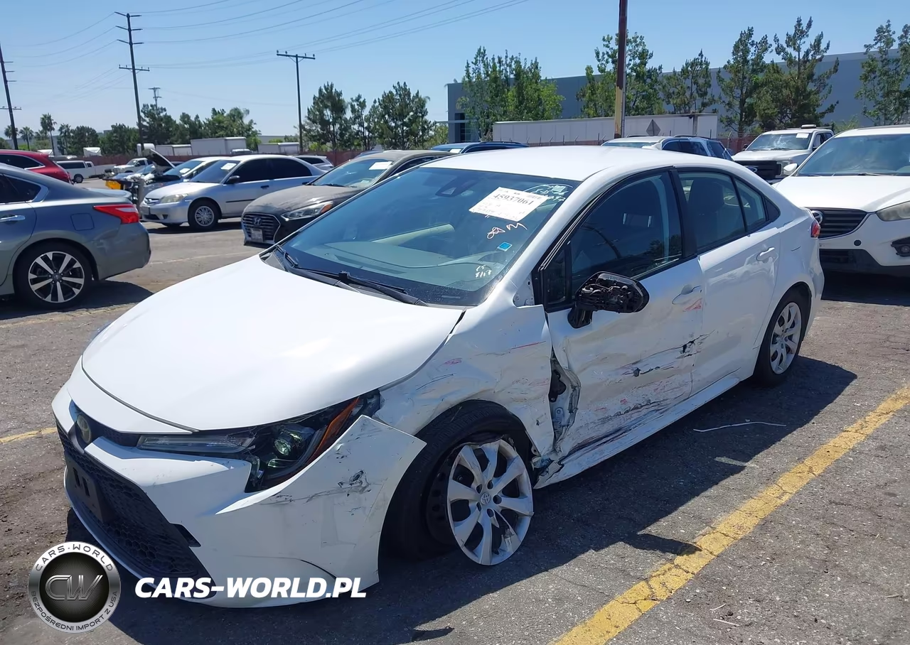 2021 Toyota Corolla Le VIN:JTDEPMAE3MJ177239 - 6