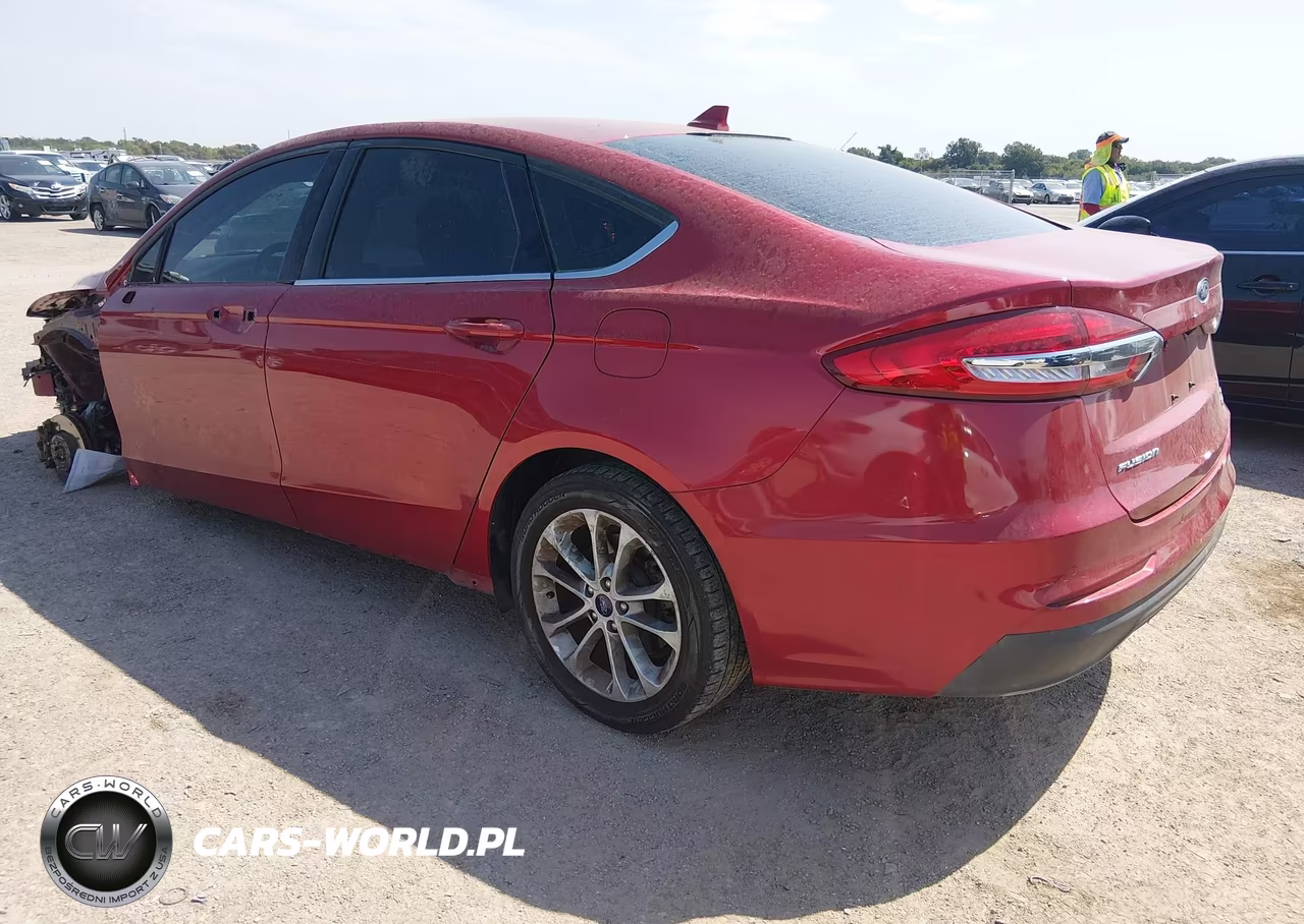 2020 Ford Fusion Se VIN:3FA6P0HD4LR257427 - 3