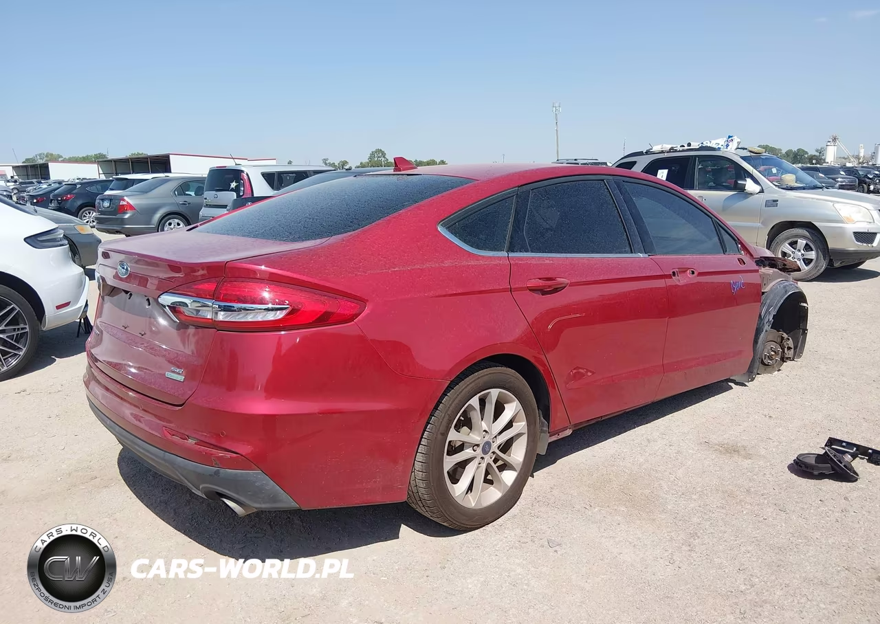 2020 Ford Fusion Se VIN:3FA6P0HD4LR257427 - 4