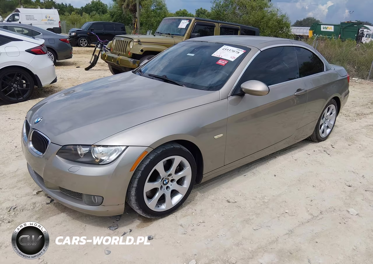 2008 BMW 335I VIN:WBAWL73538PX58951 - 2