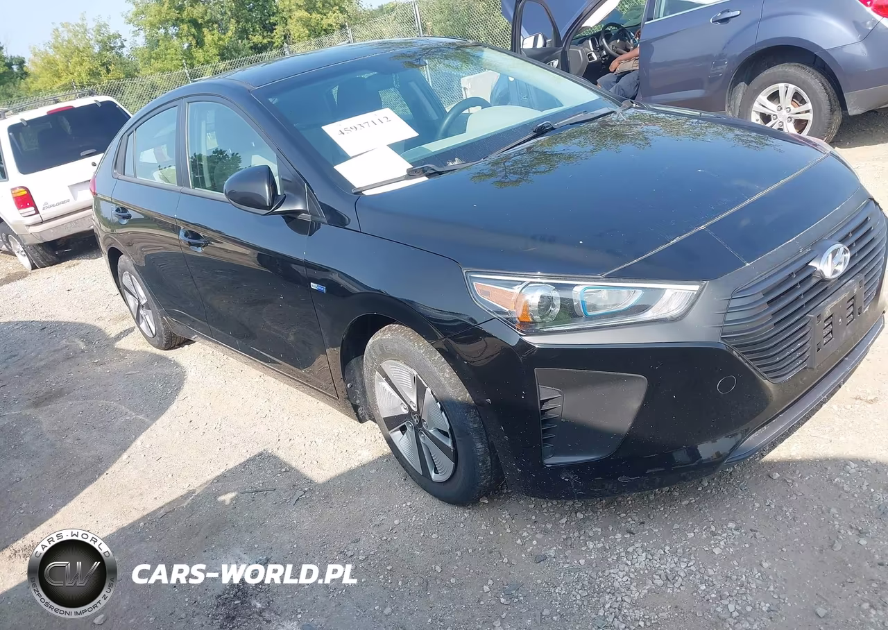 2017 Hyundai Ioniq Hybrid Blue