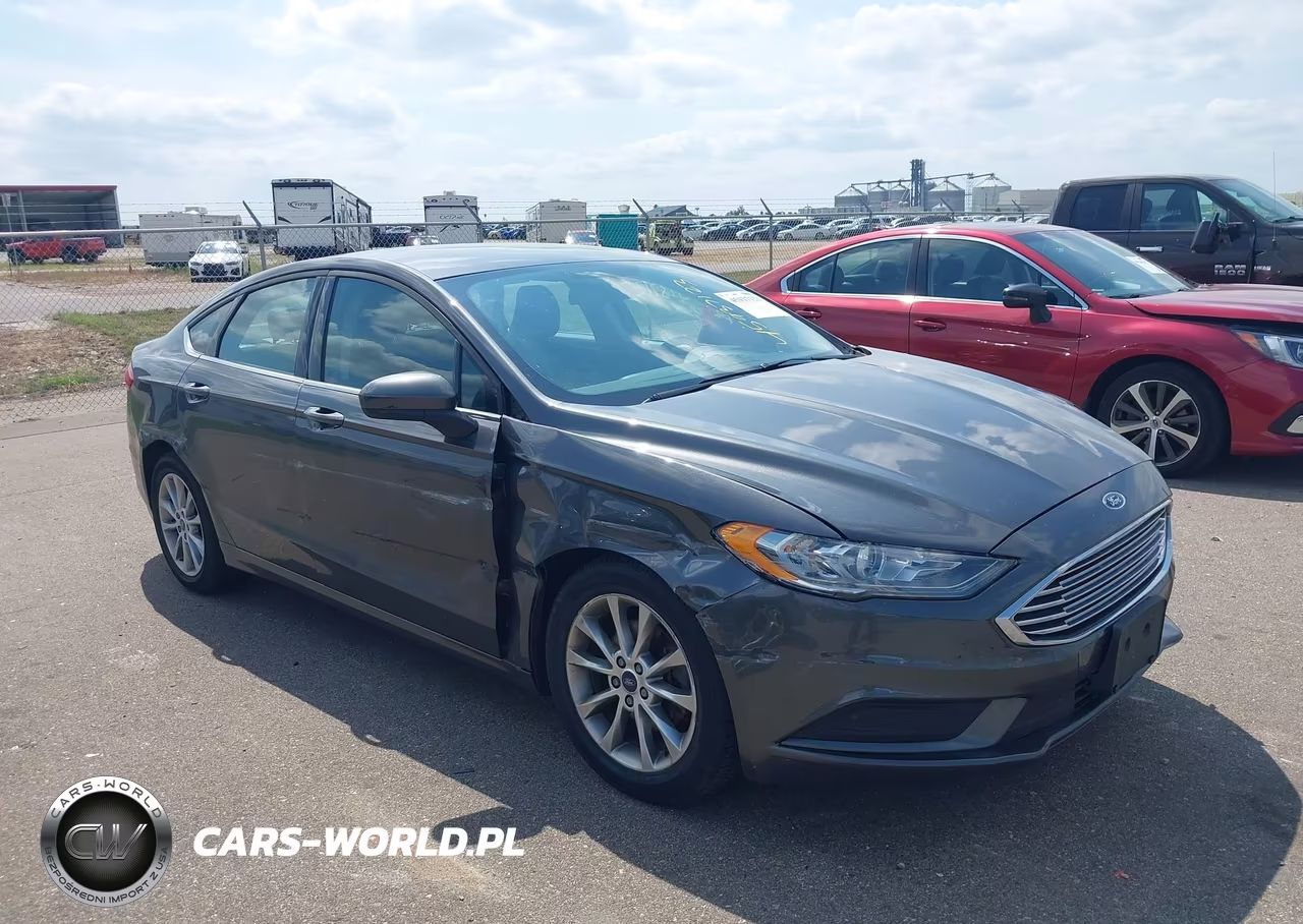 2017 Ford Fusion Se VIN:3FA6P0H74HR144689 - 1