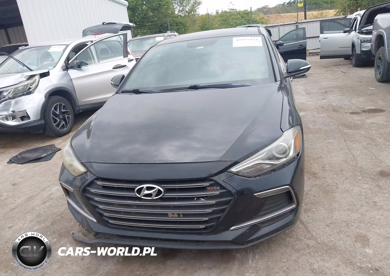 2018 Hyundai Elantra Sport VIN:KMHD04LB7JU469257 - 12
