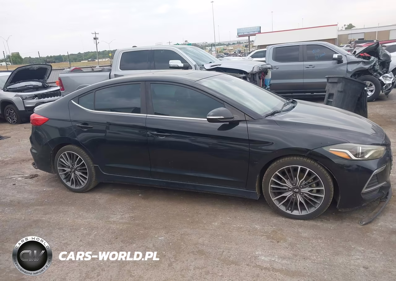 2018 Hyundai Elantra Sport VIN:KMHD04LB7JU469257 - 13