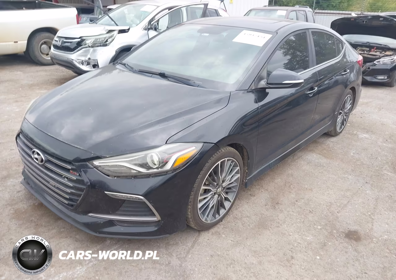 2018 Hyundai Elantra Sport VIN:KMHD04LB7JU469257 - 2