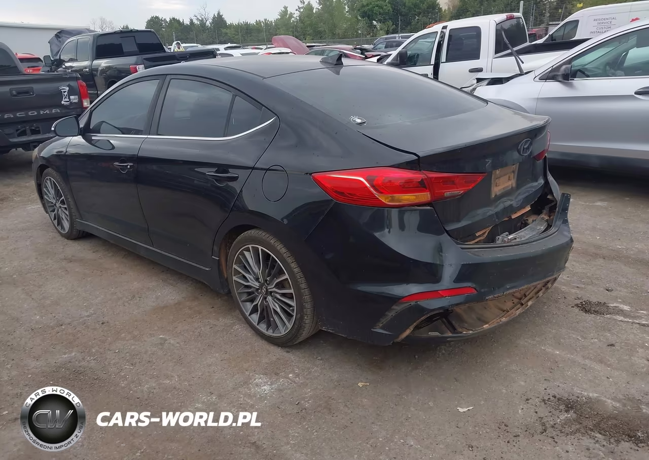 2018 Hyundai Elantra Sport VIN:KMHD04LB7JU469257 - 3