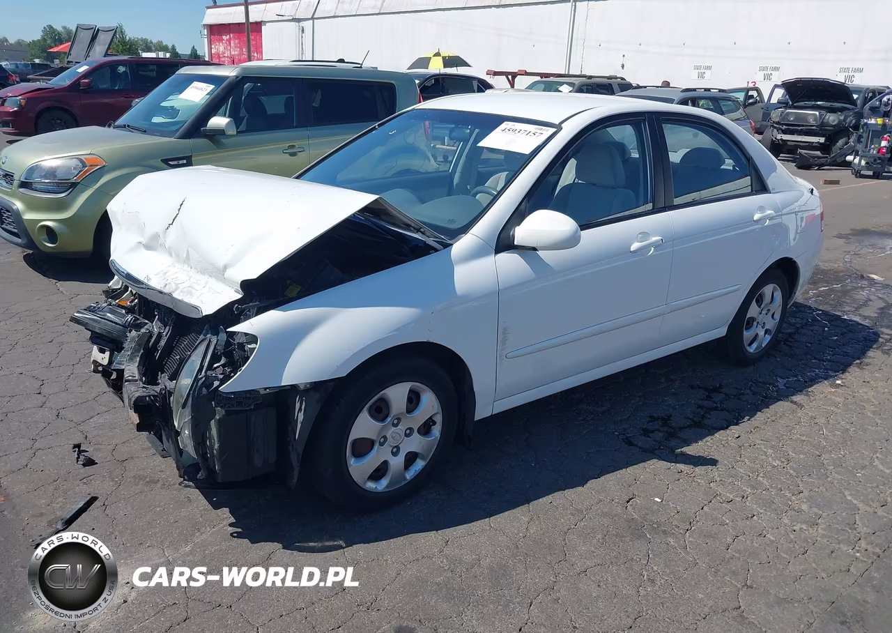 2008 Kia Spectra Ex VIN:KNAFE121785492206 - 2