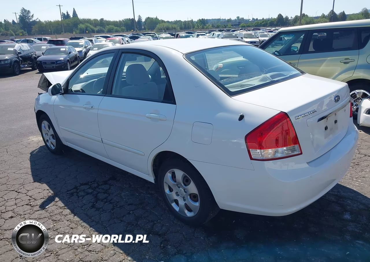 2008 Kia Spectra Ex VIN:KNAFE121785492206 - 3