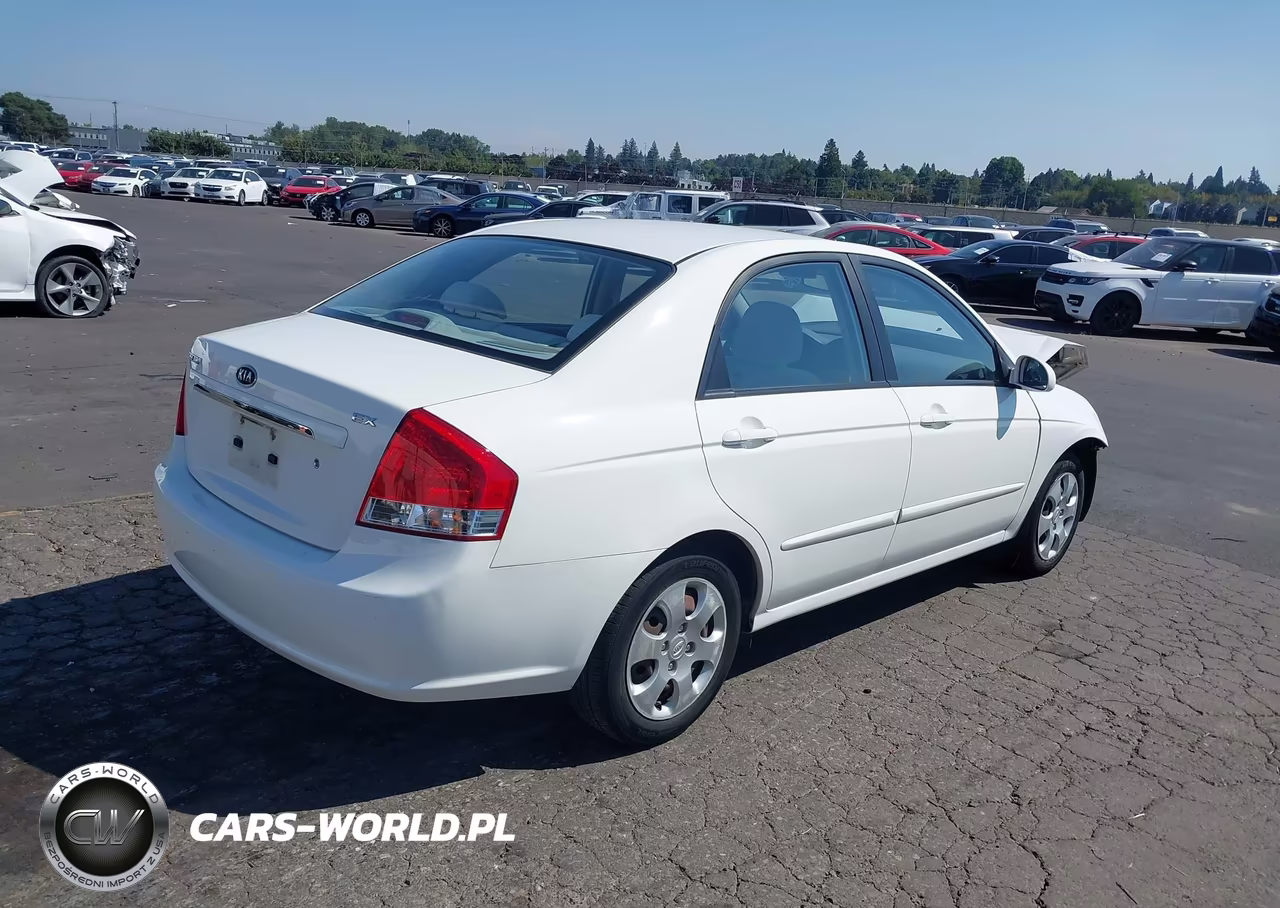 2008 Kia Spectra Ex VIN:KNAFE121785492206 - 4