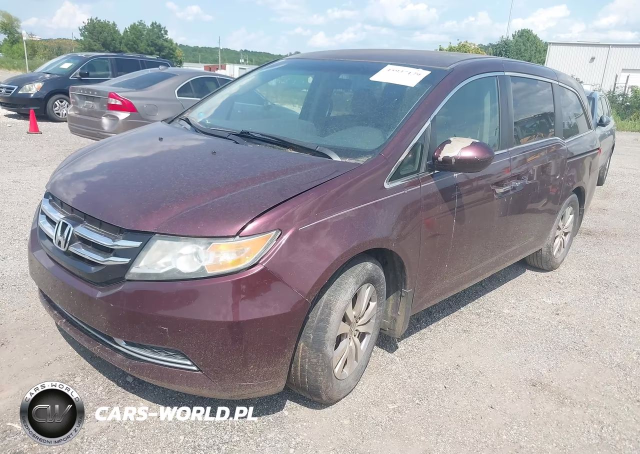 2014 Honda Odyssey Ex VIN:5FNRL5H47EB005501 - 2