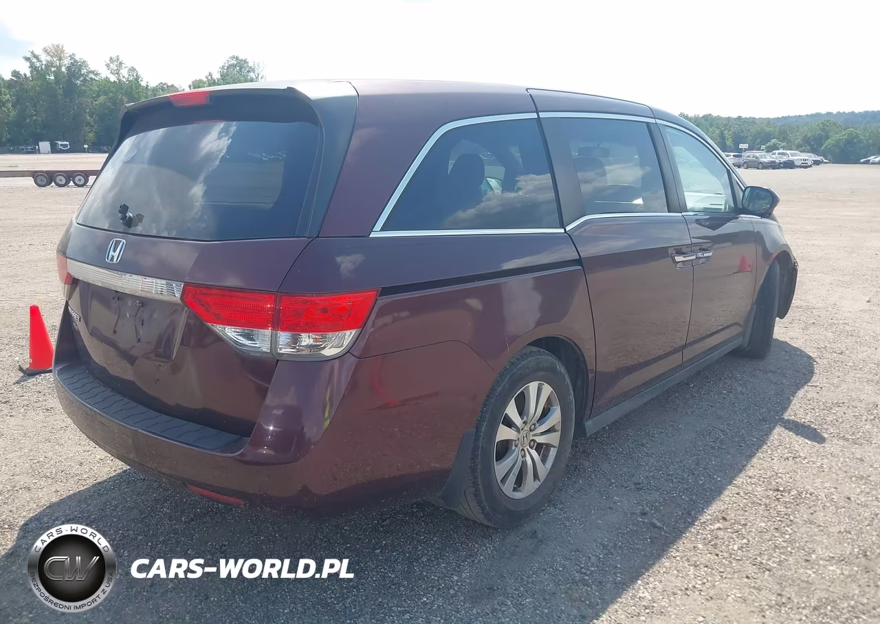 2014 Honda Odyssey Ex VIN:5FNRL5H47EB005501 - 4