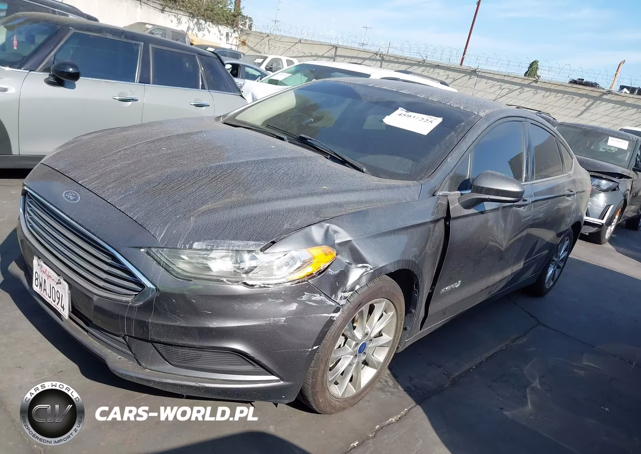 2017 Ford Fusion Hybrid Se VIN:3FA6P0LU3HR323528 - 2
