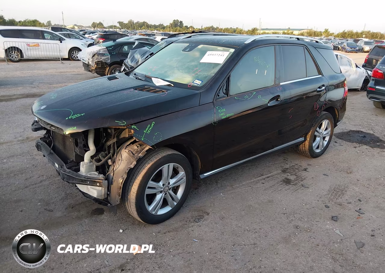 2014 Mercedes-Benz Ml 350 VIN:4JGDA5JBXEA358960 - 2