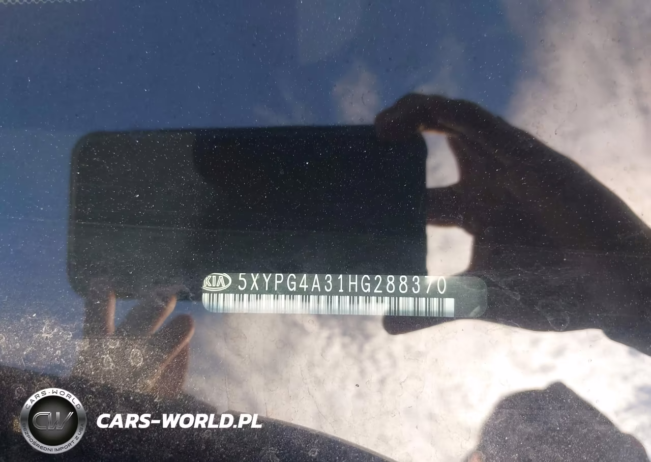 2017 Kia Sorento 2.4L L VIN:5XYPG4A31HG288370 - 9