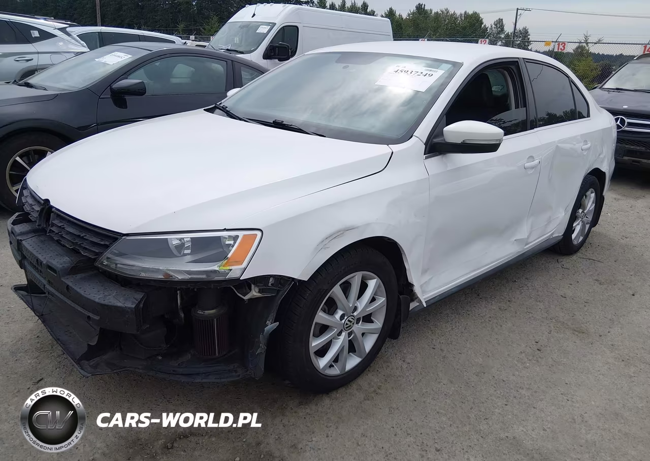2013 Volkswagen Jetta 2.5L Se VIN:3VWDP7AJ6DM456047 - 2
