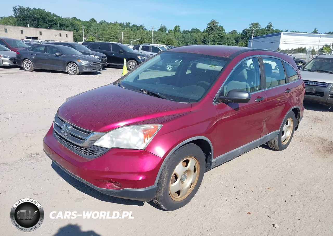 2010 Honda Cr-V Lx VIN:5J6RE4H30AL021102 - 2