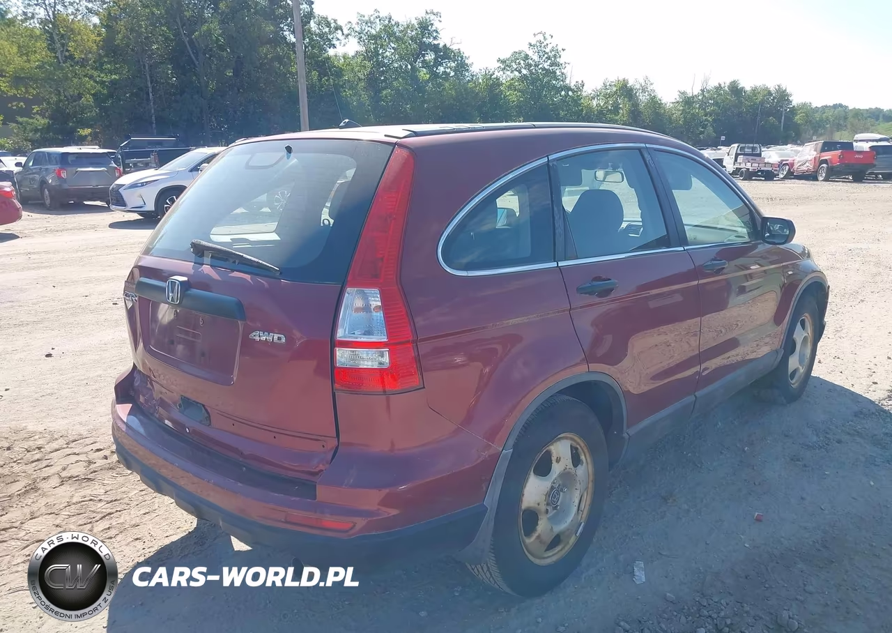 2010 Honda Cr-V Lx VIN:5J6RE4H30AL021102 - 4