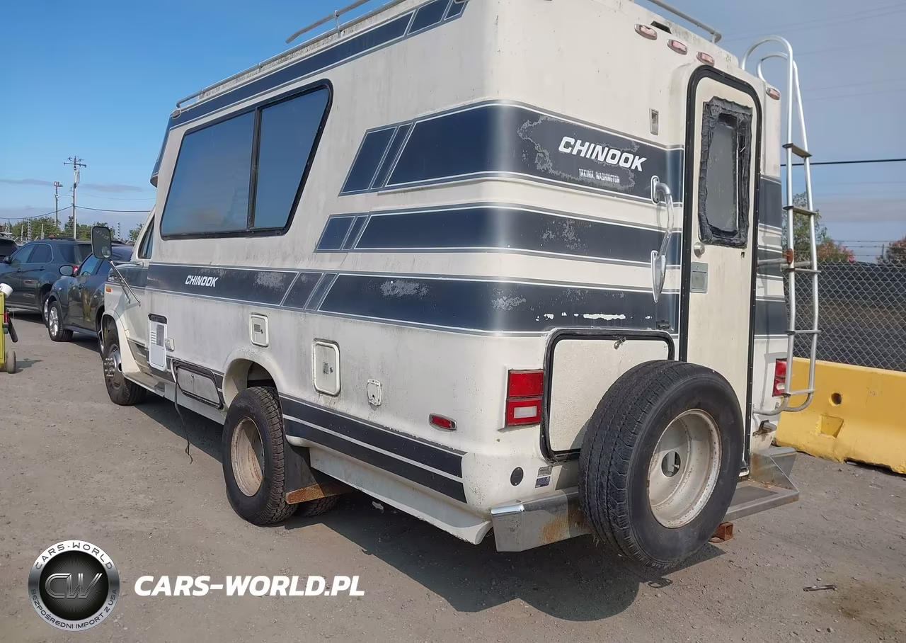 1989 Ford Econoline E350 Cutaway Van VIN:1FDKE30GXKHC34106 - 3