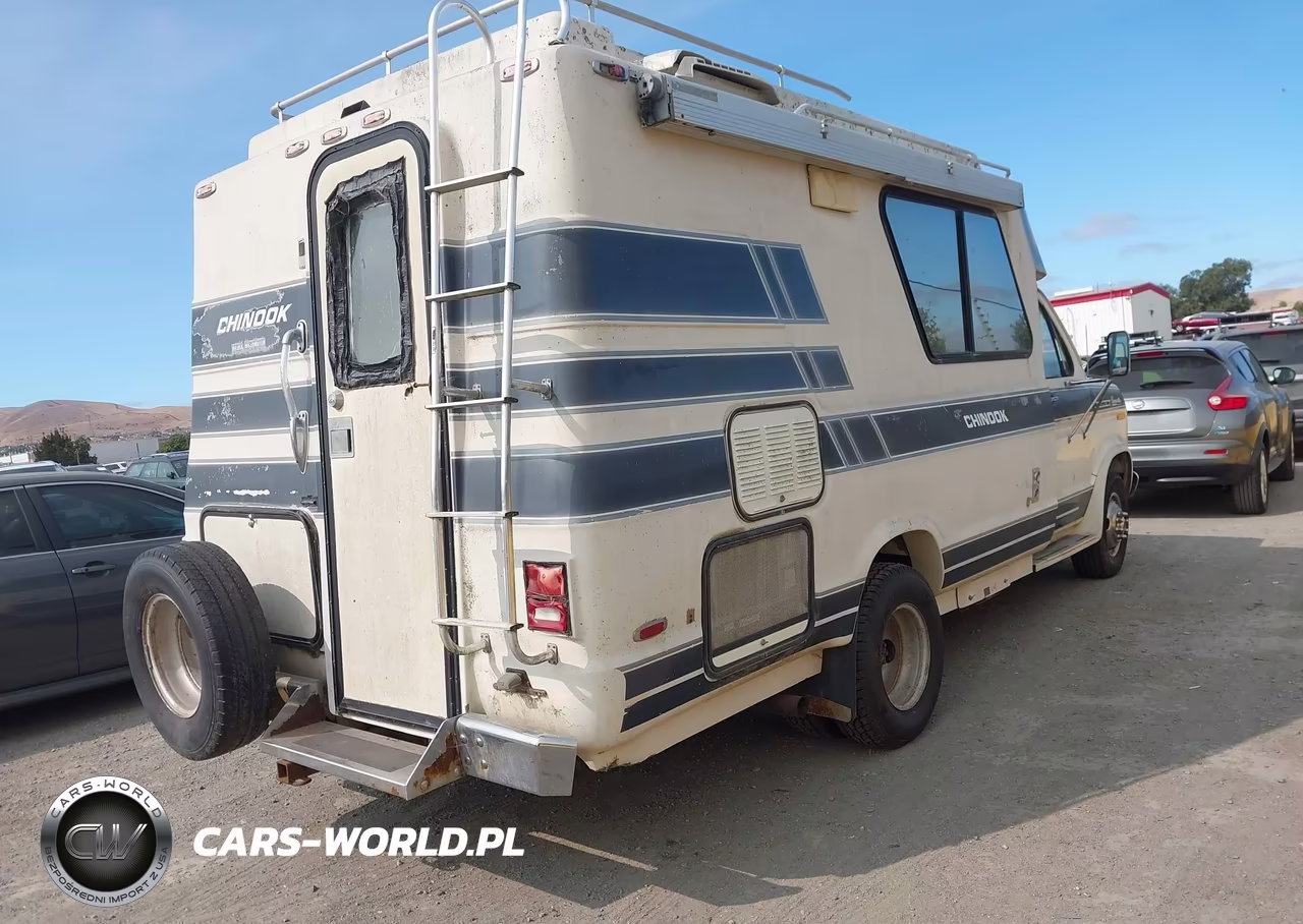 1989 Ford Econoline E350 Cutaway Van VIN:1FDKE30GXKHC34106 - 4