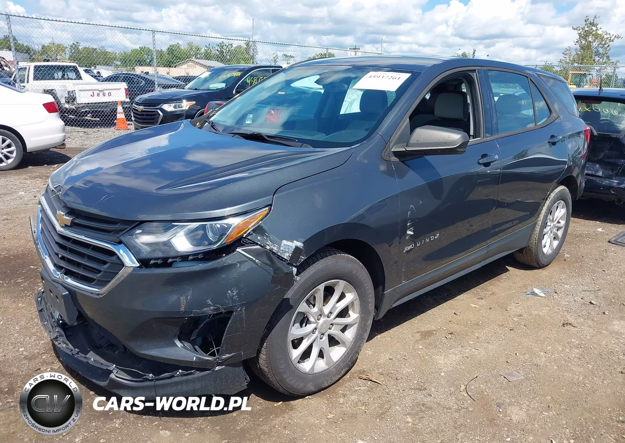2018 Chevrolet Equinox Ls VIN:3GNAXHEV8JS635195 - 2